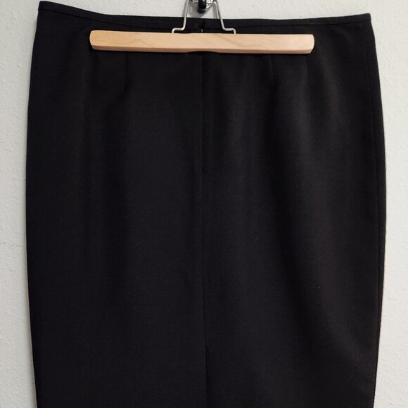 Evan Picone Black Professional Work Skirt 14 - Picture 1 of 6